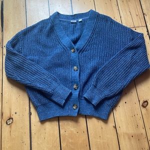 Gap blue cardigan